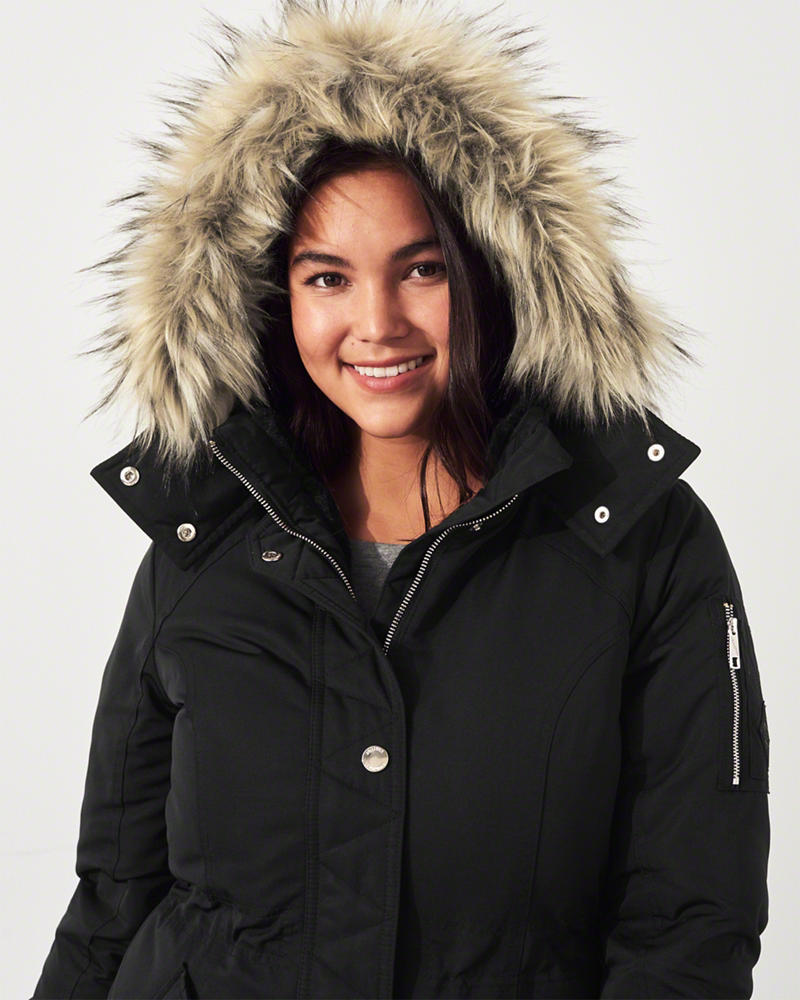 Hollister cozy lined outlet down parka